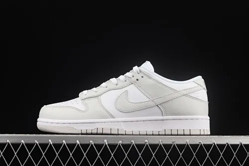 All categories Nk SB Dunk Series Nk SB Dunk Low low-top skate shoes F version special price Nk SB Dunk Low dunk series white and light gray color low-top casual sports skateboard shoes DD1503-103